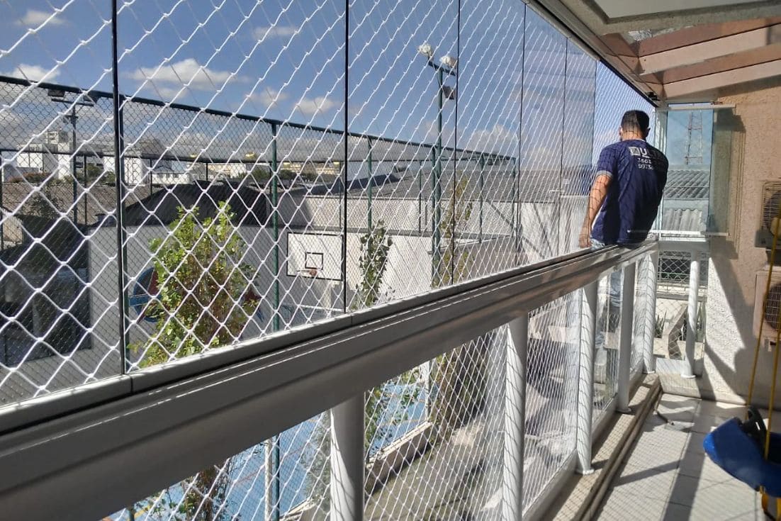 Instalação de Tela e Rede de Proteção em Curitiba